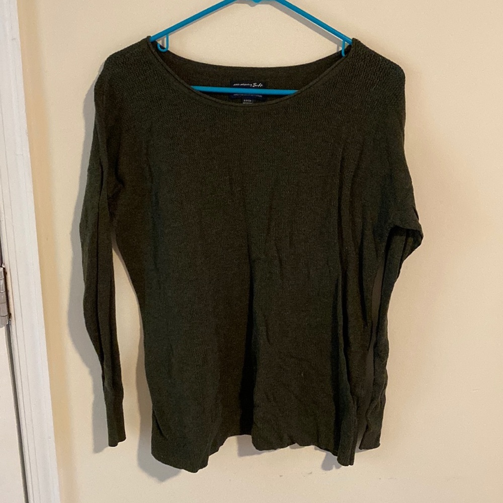 American Eagle Olive Long Sleeve